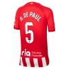 Dječji - Dres + Kratke Hlače Atlético Madrid R. De Paul 5 Domaći 23/24